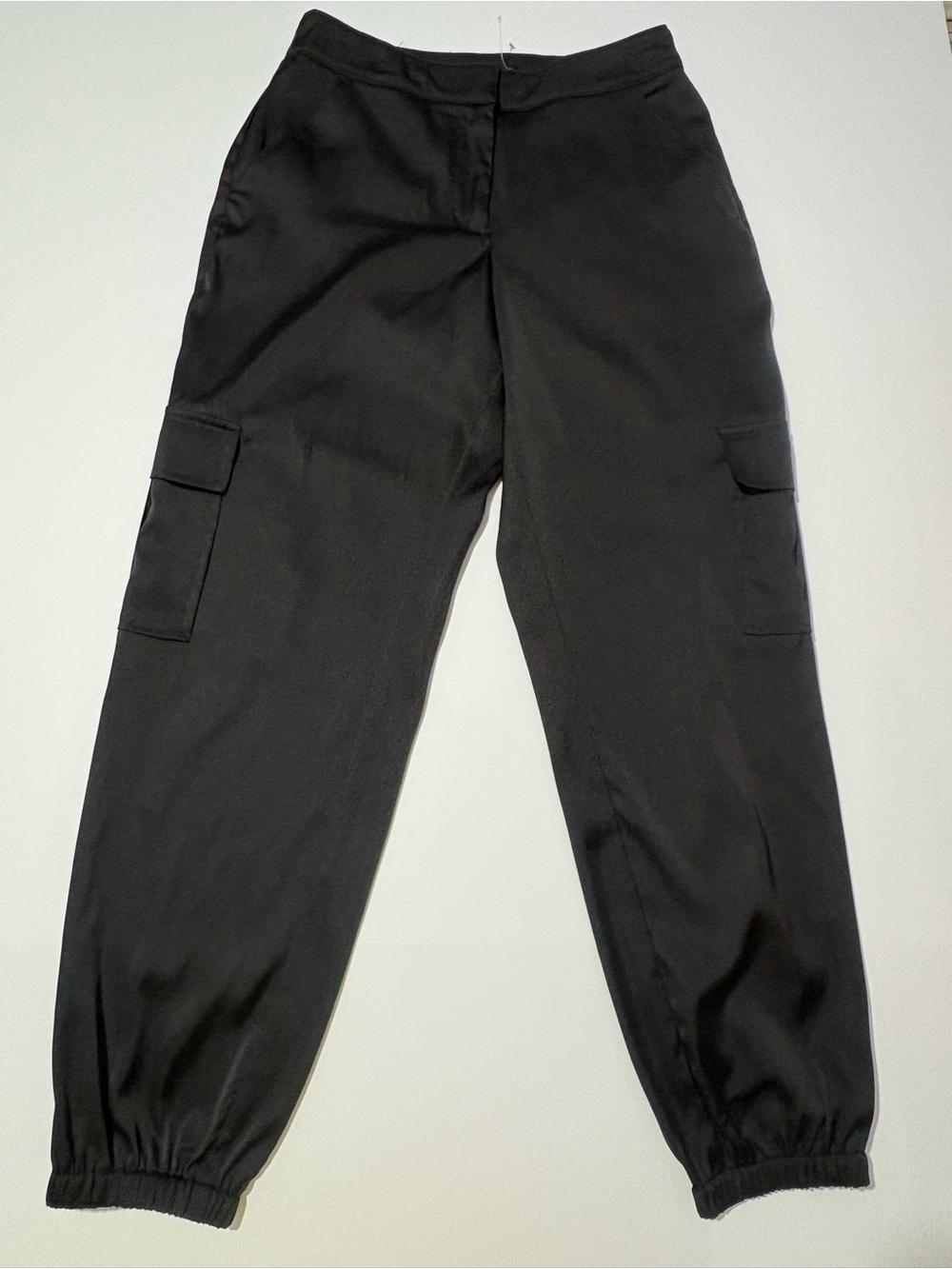 Guess Black High-Rise Trousers